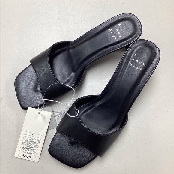 Women's A New Day Lindie Mule Heels Size 6.5 - Picture 3 of 6